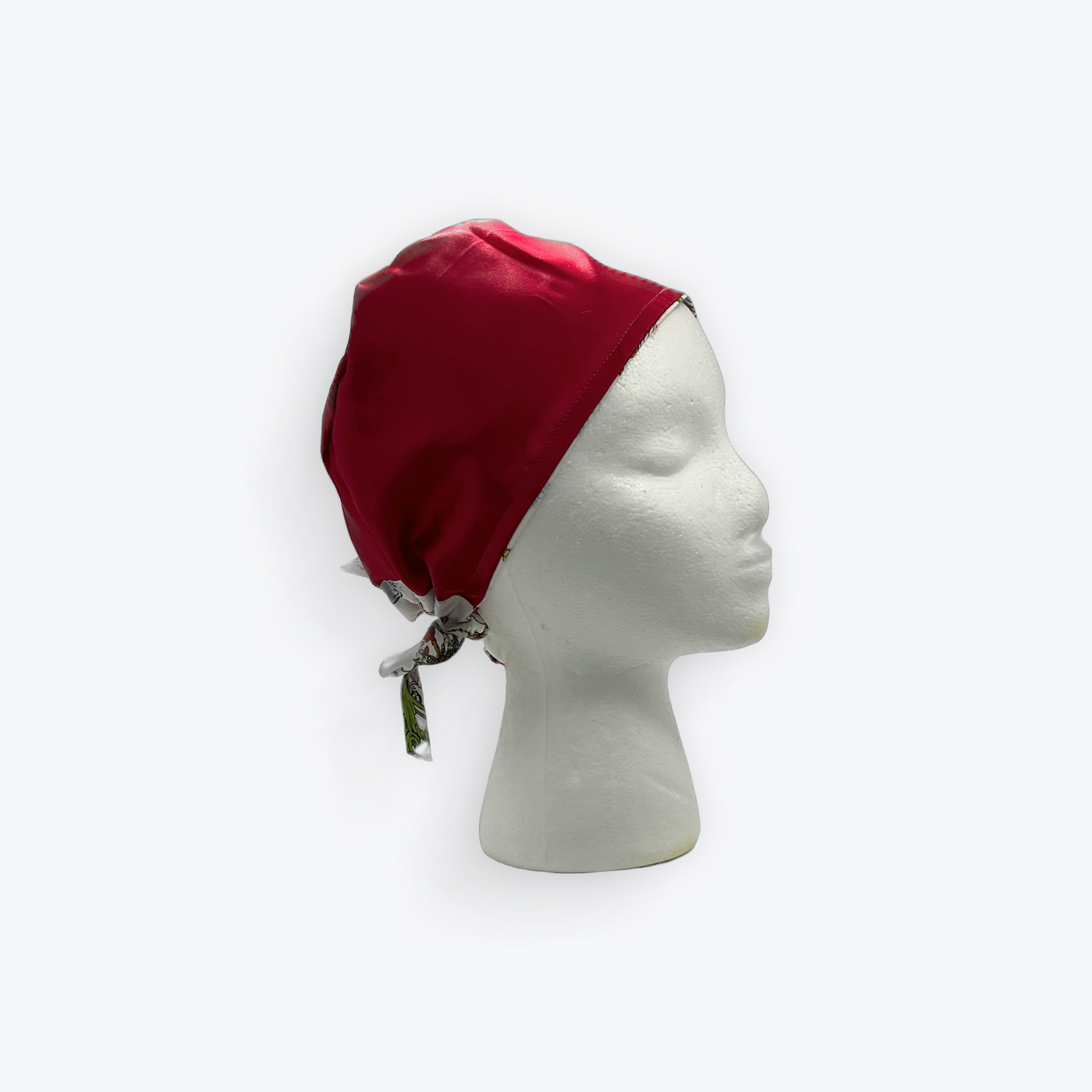 Grinch White Christmas Surgical Cap