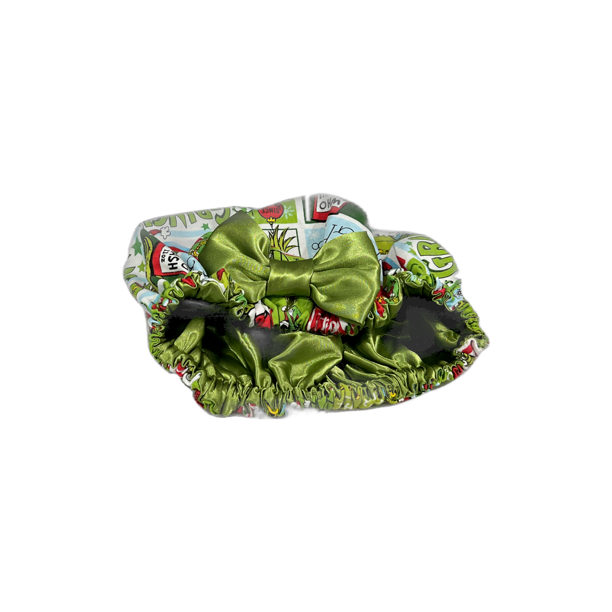 Grinch baby bonnet
