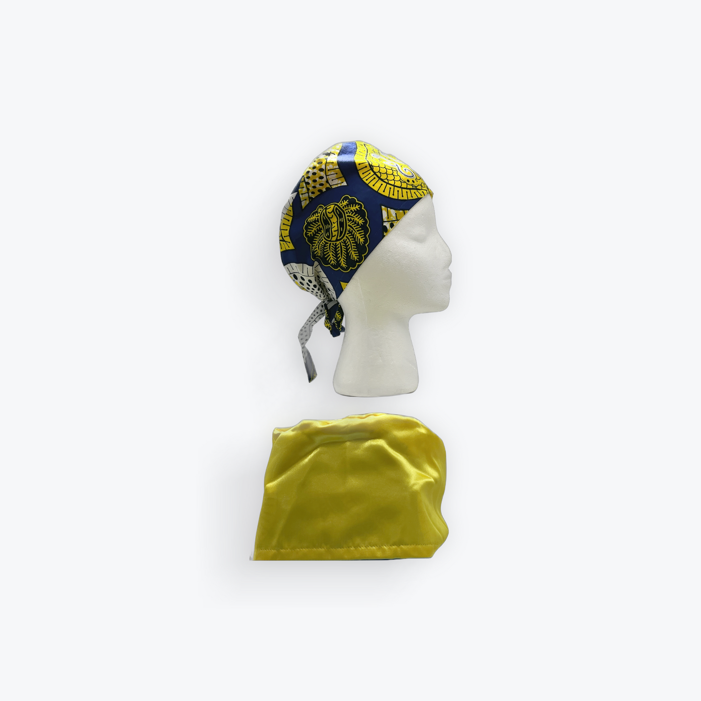 Blue & Yellow Surgical Cap