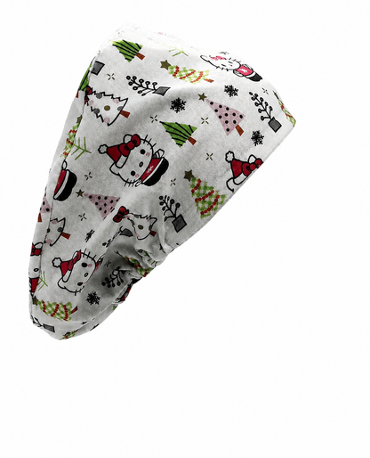 Kitty White Christmas European cap