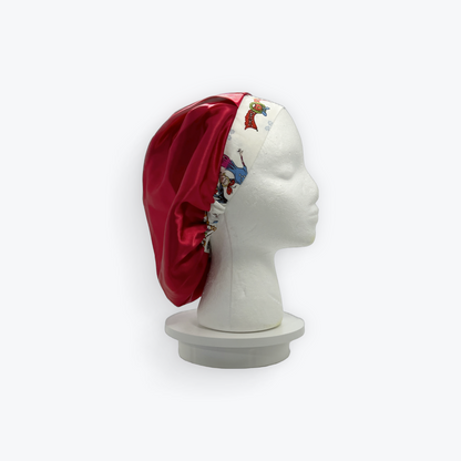 Grinch White Christmas small bonnet