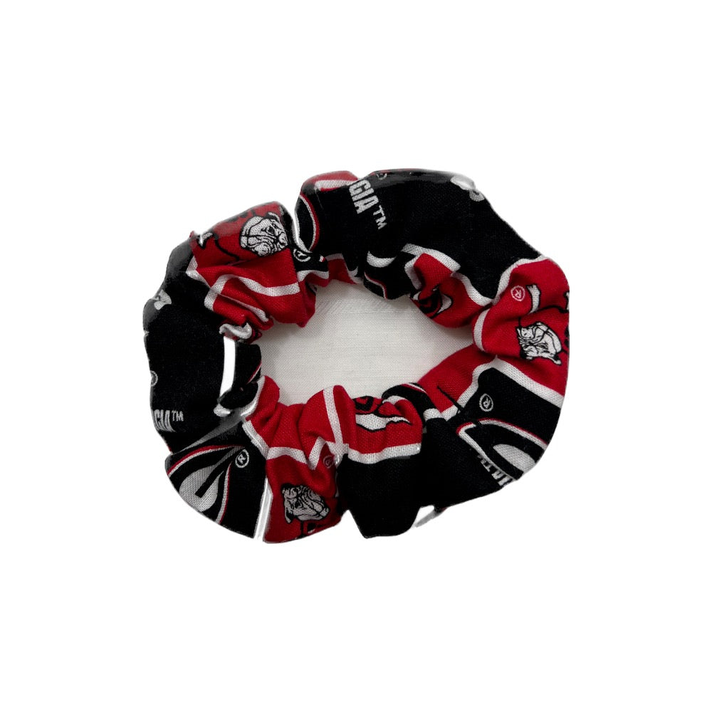 UGA cotton scrunchie