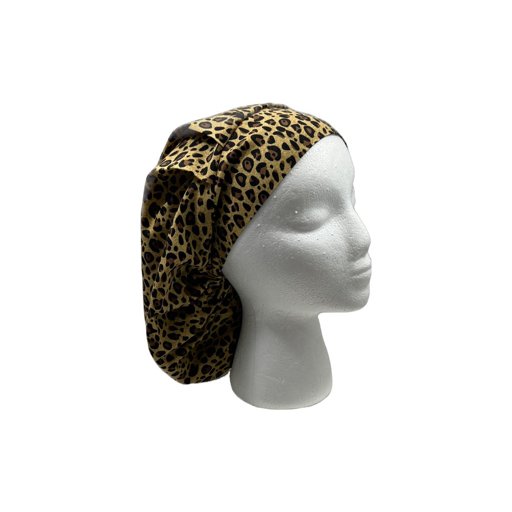 Cheetah Print Bonnet