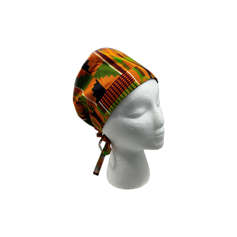 Kente Cloth surgical cap