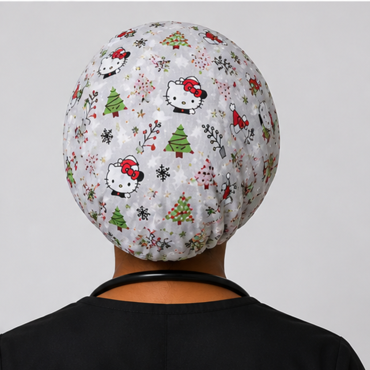 Kitty White Christmas European cap