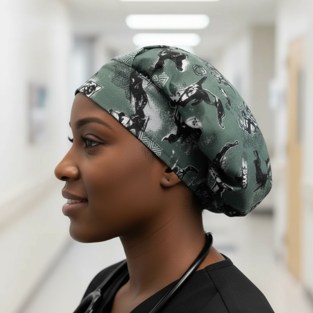 Black Cat Bonnet - Side View