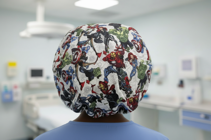 Marvel Bonnet - Black Model Back